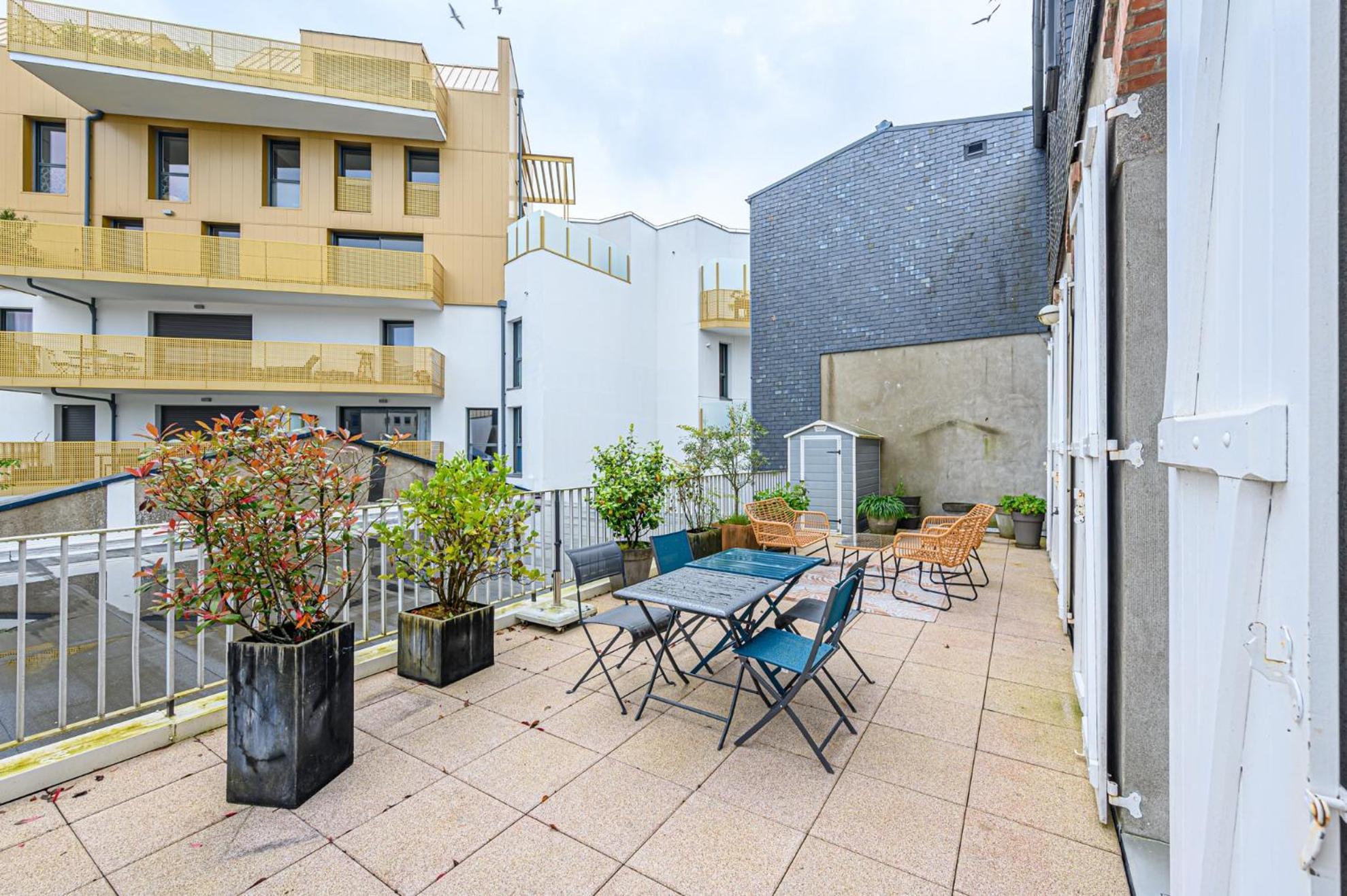 La Terrasse Du Mene - Appt Dans Le Centre Appartement *